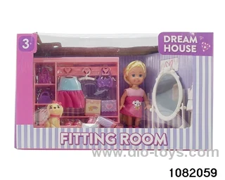 4.5 inch Figurine Doll Set in window box