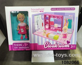 4.5 inch Figurine Doll Set in window box