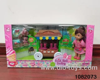 4.5 inch Figurine Doll Set in window box