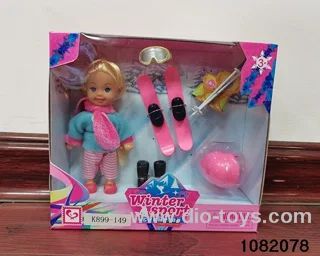 4.5 inch Figurine Doll Set in window box