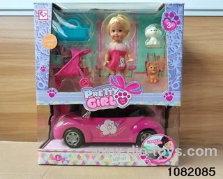 4.5 inch Figurine Doll Set in window box