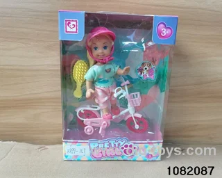 4.5 inch Figurine Doll Set in window box