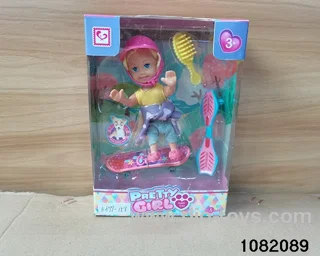 4.5 inch Figurine Doll Set in window box