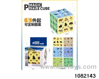 5.5cm Third Order Rubik's Cube in color box