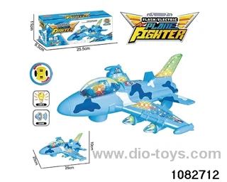 Electric Lighted Aircraft in color box