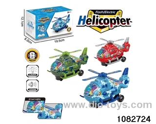 Electric Lighted Aircraft in color box
