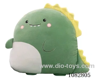 Dinosaur throw pillow