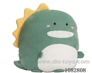 Dinosaur throw pillow