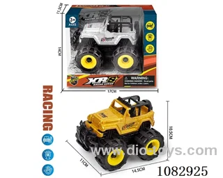 Inertial off-road Jeep
