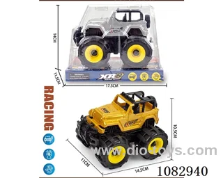 Inertial off-road Jeep