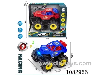 Inertial light off road climbing car