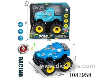 Inertial light off road shark vehicle
