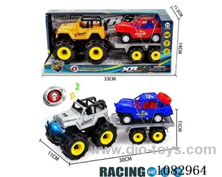 Inertial light off-road Wrangler towed inertial climbing vehicle