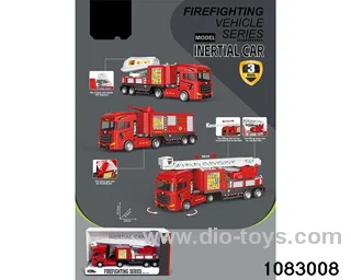 Firefighting Inertia Vehicle in window box