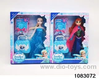 11.5 inch doll set in window box
