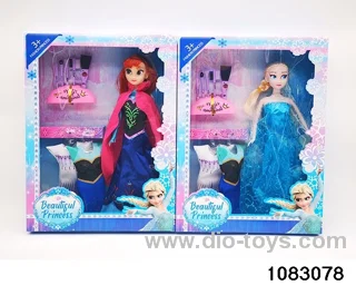 11.5 inch doll set in window box