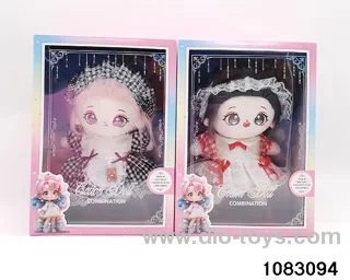 20cm plush doll in window box