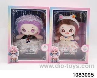 20cm plush doll in window box