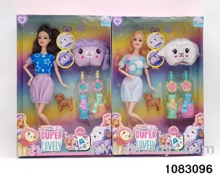 11.5 inch 11 jointed doll set in window box