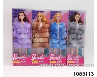 11.5 inch doll set in window box