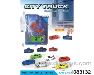 Scooter Alloy Car Set in Blister card