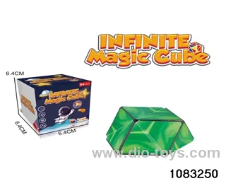 Rubik's cube in color box