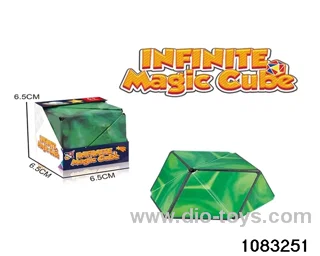 Rubik's cube in color box