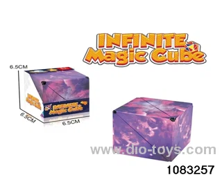 Rubik's cube in color box