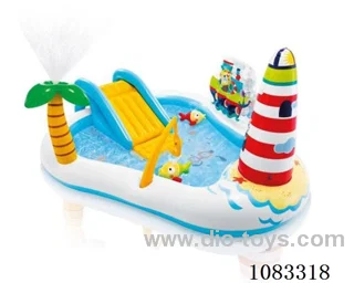 Inflatable swimming pool