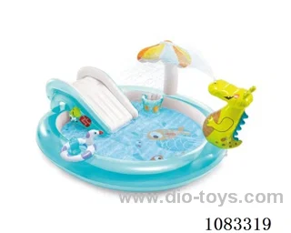 Inflatable swimming pool