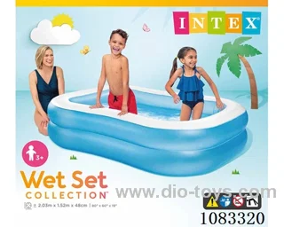 Inflatable swimming pool