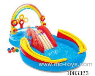 Inflatable swimming pool