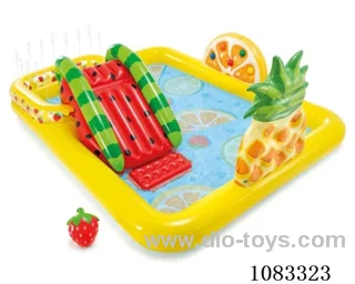 Inflatable swimming pool