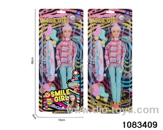 11 inch doll in clam shell