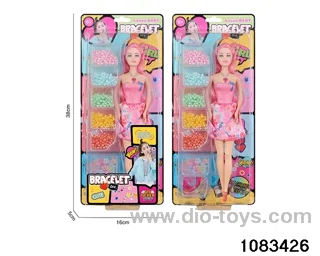 11 inch doll set in clam shell
