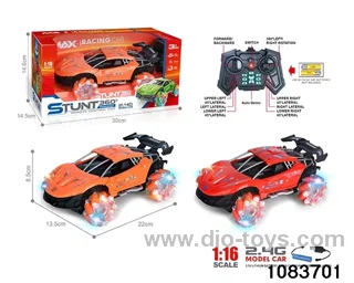2.4C 1:16 13ch RC car with light (electricity package) in window box