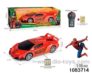 27MHz 1:16 2ch RC car (Electricity not included) in window box