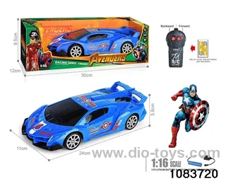 27MHz 1:16 2ch RC car (electricity package) in window box