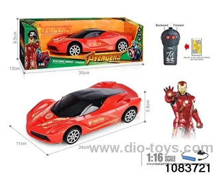 27MHz 1:16 2ch RC car (electricity package) in window box
