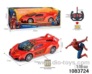 27MHz 1:16 4ch RC car with 3D light (Electricity not included) in window box