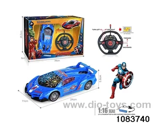 27MHz 1:16 4ch RC car with 3D light (electricity package) in Gilf box