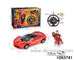 27MHz 1:16 4ch RC car with 3D light (electricity package) in Gilf box