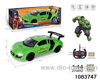 27MHz 1:14 4ch RC car with light (Electricity not included) in window box
