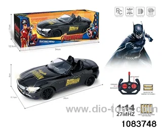 27MHz 1:14 4ch RC car with light (Electricity not included) in window box