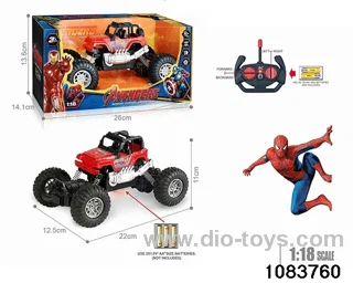 27MHz 1:18 4ch RC car with light (Electricity not included) in window box