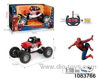 27MHz 1:18 4ch RC car with light (electricity package) in window box
