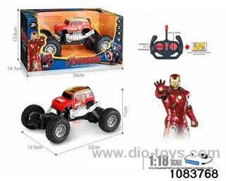 27MHz 1:18 4ch RC car with light (electricity package) in window box
