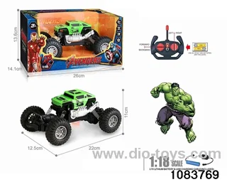 27MHz 1:18 4ch RC car with light (electricity package) in window box