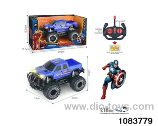 27MHz 1:16 4ch RC car with light (electricity package) in window box