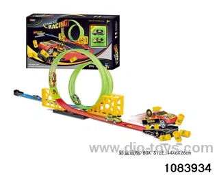 24PCS Alloy Pull back Railcar in color box